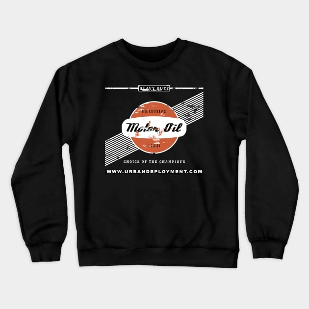 Vintage Motor Oil Crewneck Sweatshirt by Urbanvintage